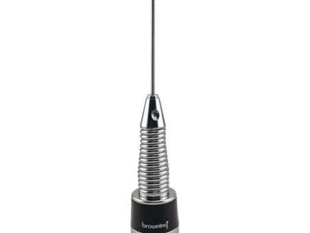 BROWNING BR-167-S 136MHz-174MHz VHF Pretuned Unity Gain Land Mobile NMO Antenna (Stainless Steel) - ONE YEAR Cheap