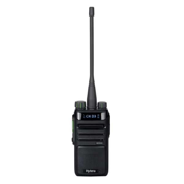 Hytera BD552i UHF 400-470MHz 4 Watts 256 Channels Digital Display Portable Two-Way Radio w  Bluetooth Supply