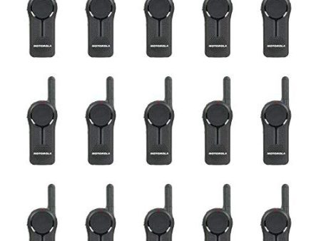 15 Pack of Motorola DLR1020 900MHz ISM Band 1 Watt 2 Channels License Free Digital Two-Way Radio Online