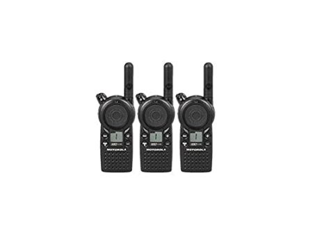 3 Pack of Motorola CLS1110 Two Way Radio Walkie Talkies (UHF) Sale